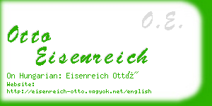 otto eisenreich business card